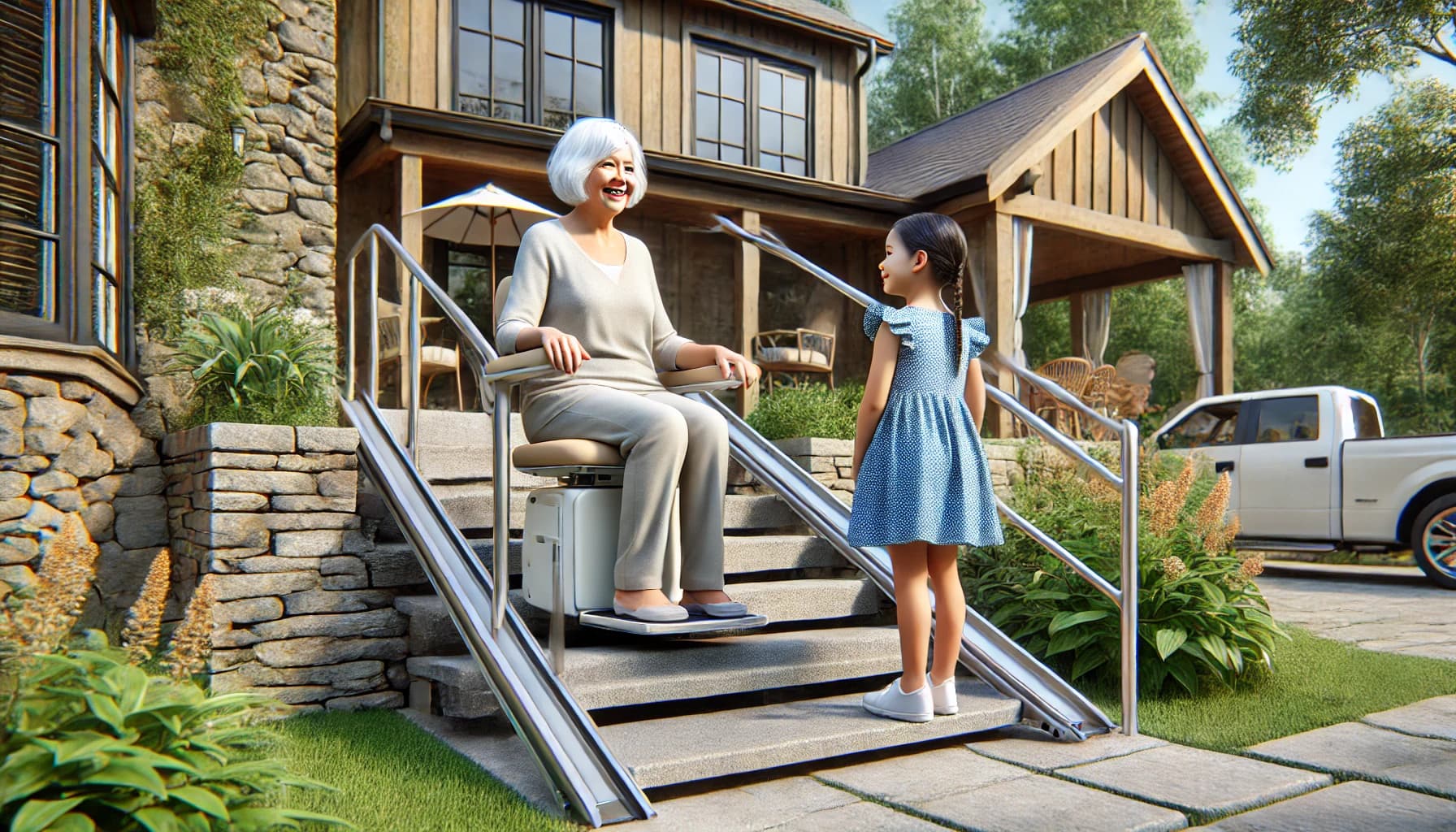 5 innovative Treppenlift Außen-Modelle, die Ihr Leben vereinfachen