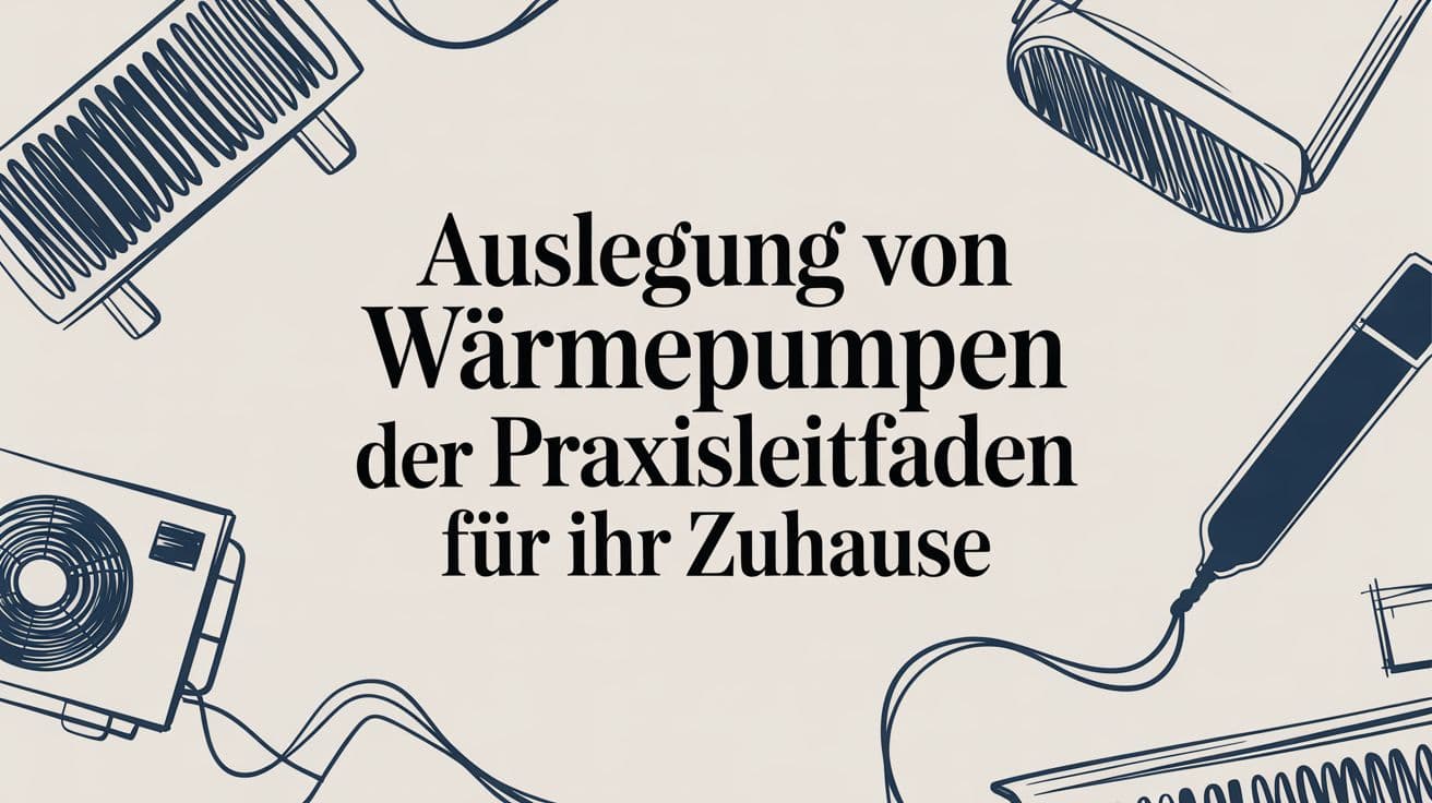 Auslegung von Wärmepumpen der Praxisleitfaden für ihr Zuhause