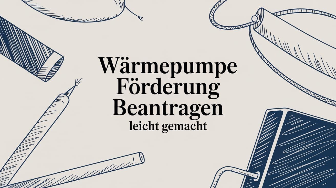 Wärmepumpe Förderung beantragen leicht gemacht